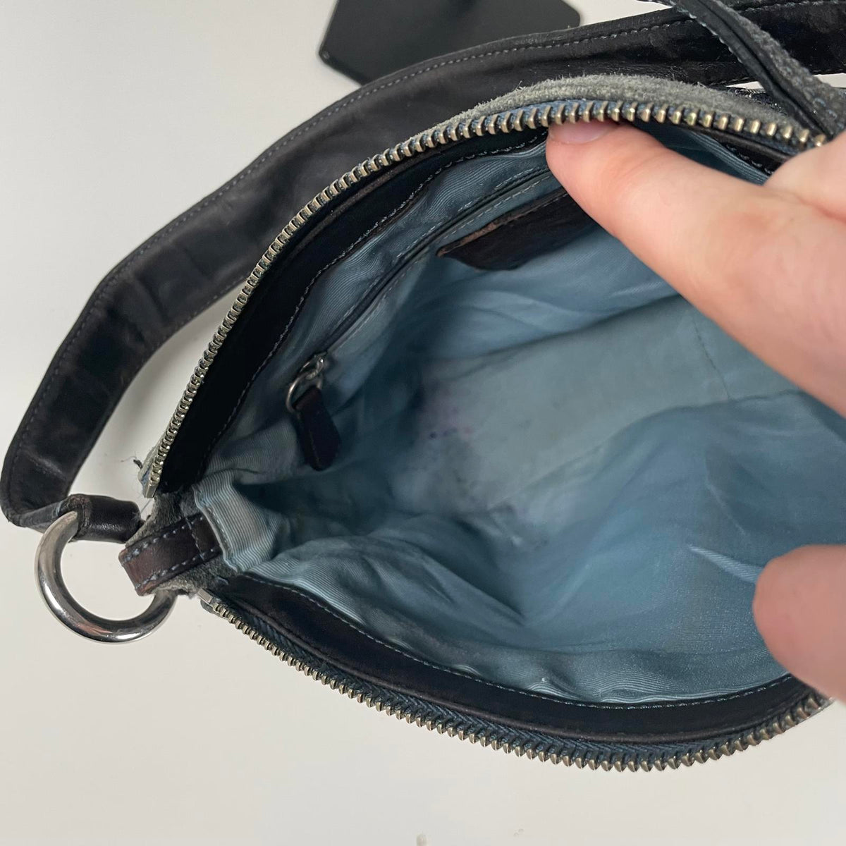 Coach Blue Chelsea Optic Signature Shoulder Bag E04U-7035