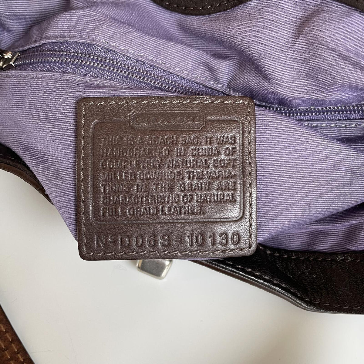 Coach Chelsea Black Pebbled Leather Mini Shoulder Bag D06S-10130