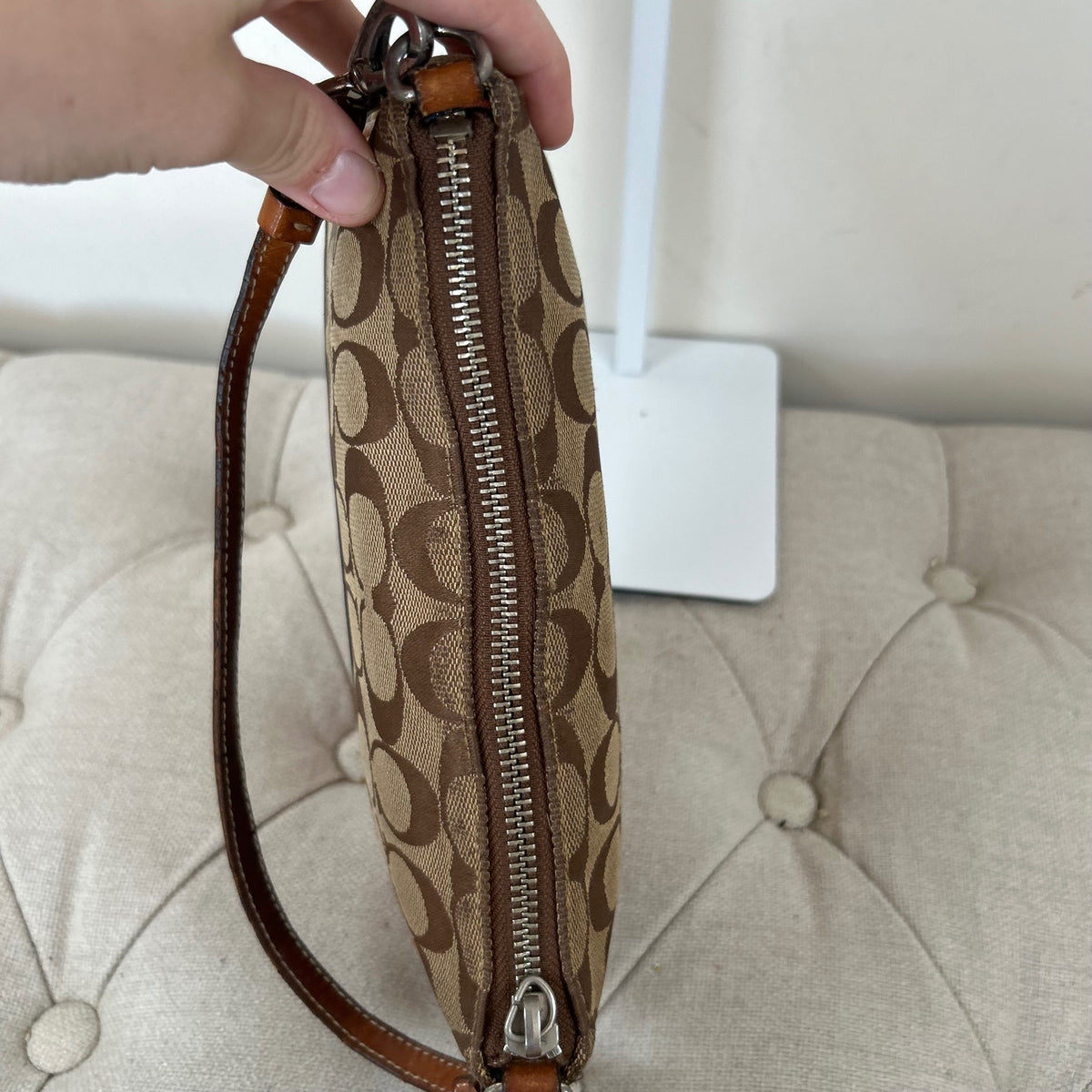 Coach Brown Demi Shoulder Bag M050-6094
