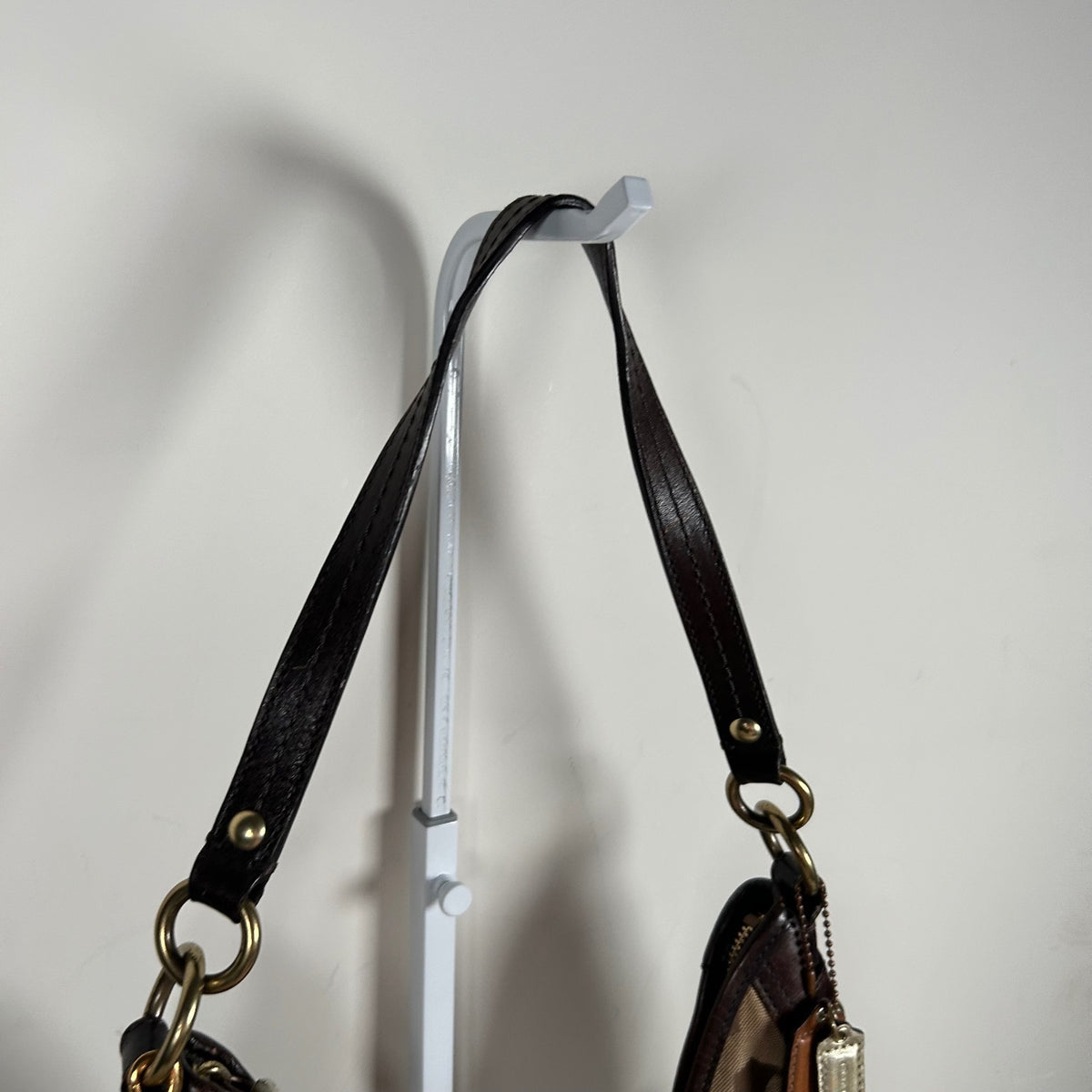 Coach Brown Monogram Medium Ergo Shoulder Bag E1071-F15179