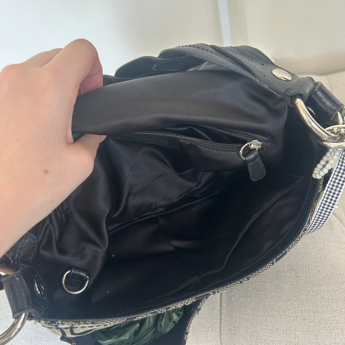 Coach Black Monogram Soho Shoulder Bag F0869-F11862