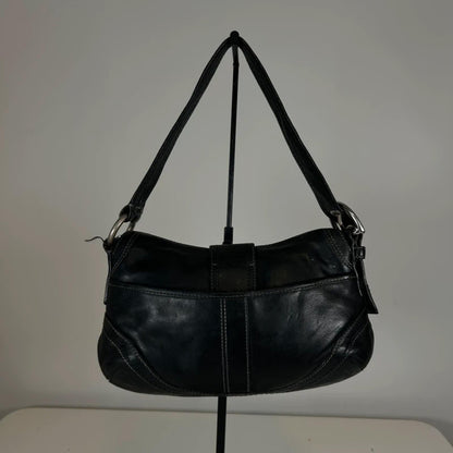 Coach Soho Black Leather Buckle Shoulder Bag F0779‑F10909
