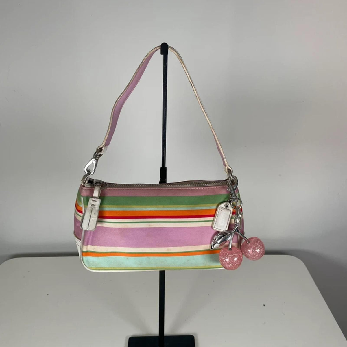Coach Pink Mini Demi Shoulder Bag M0669-F10802