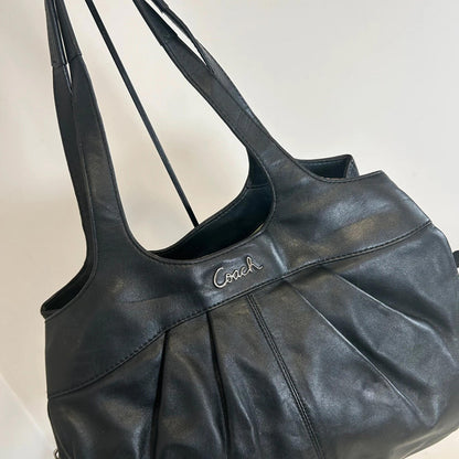 Coach Black Multi Compartment Lexi Leather Shoulder Bag L1094-F16312