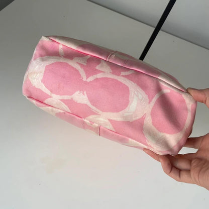 Coach Hampton Scribble Pink Shoulder Bag Y2K L0626-F10805
