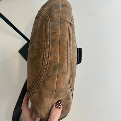 Coach Brown Suede and Leather Soho Shoulder Bag G0778-F10918
