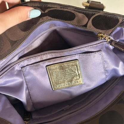 Coach Poppy Signature Canvas Tote Bag F0920-14364