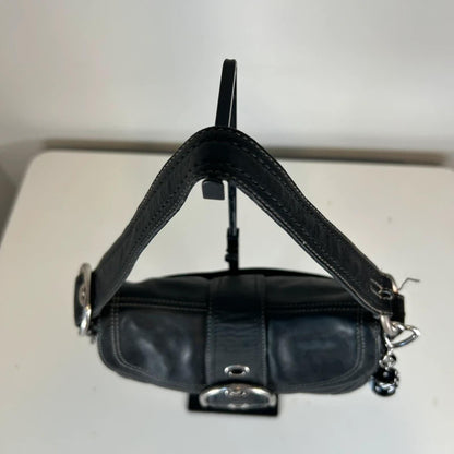 Coach Soho Black Leather Buckle Shoulder Bag F0779‑F10909