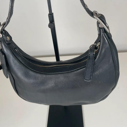 Coach Zoe Legacy Mini Hobo Black Shoulder Bag Y2K L2P-9593