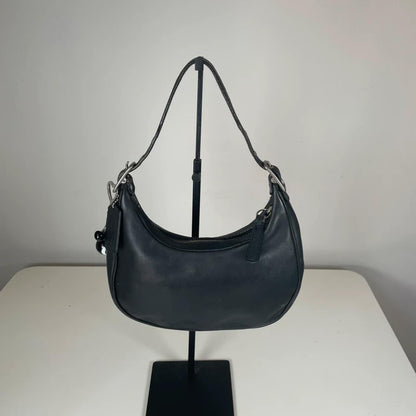 Coach Zoe Legacy Mini Hobo Black Shoulder Bag Y2K L2P-9593