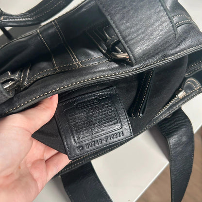 Coach Black Mino Soho Leather Satchel Bag H0749-F10911