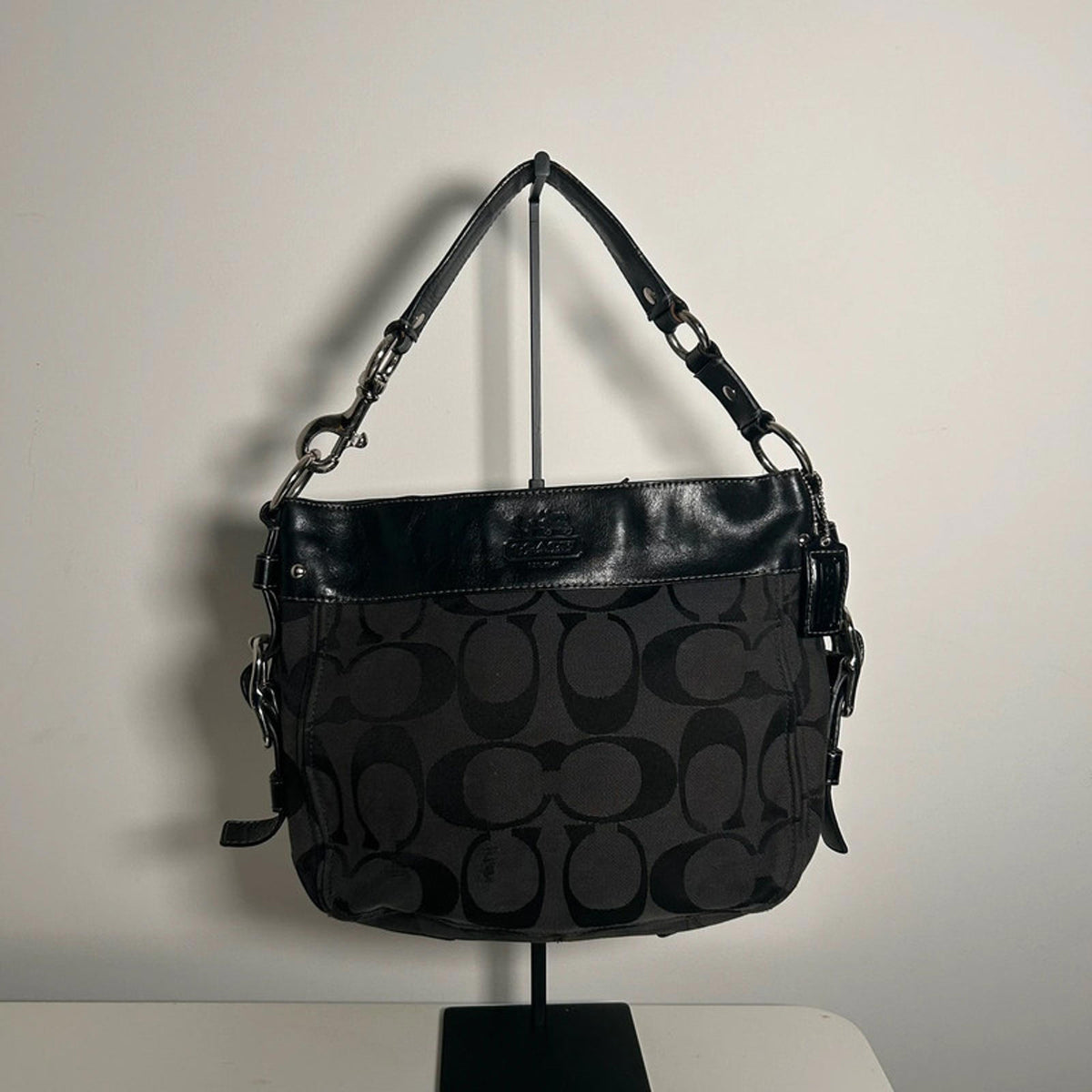 Coach Zoe Signature Canvas Shoulder Bag L0868-12657