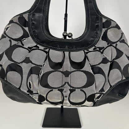 Coach Black Signature Ergo Satchel Shoulder Bag H0826-12232