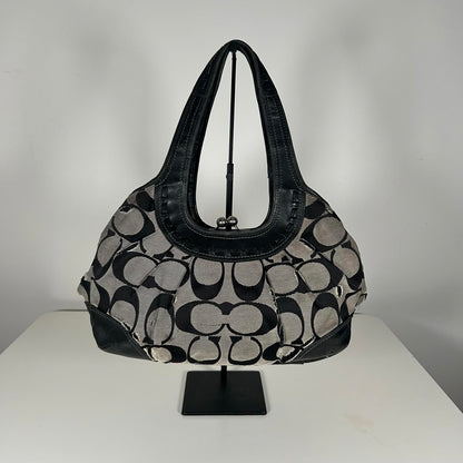 Coach Black Signature Ergo Satchel Shoulder Bag H0826-12232