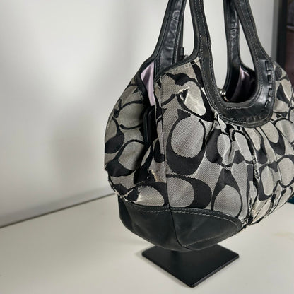 Coach Black Signature Ergo Satchel Shoulder Bag H0826-12232