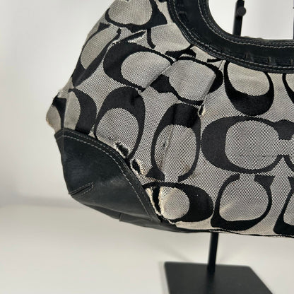 Coach Black Signature Ergo Satchel Shoulder Bag H0826-12232