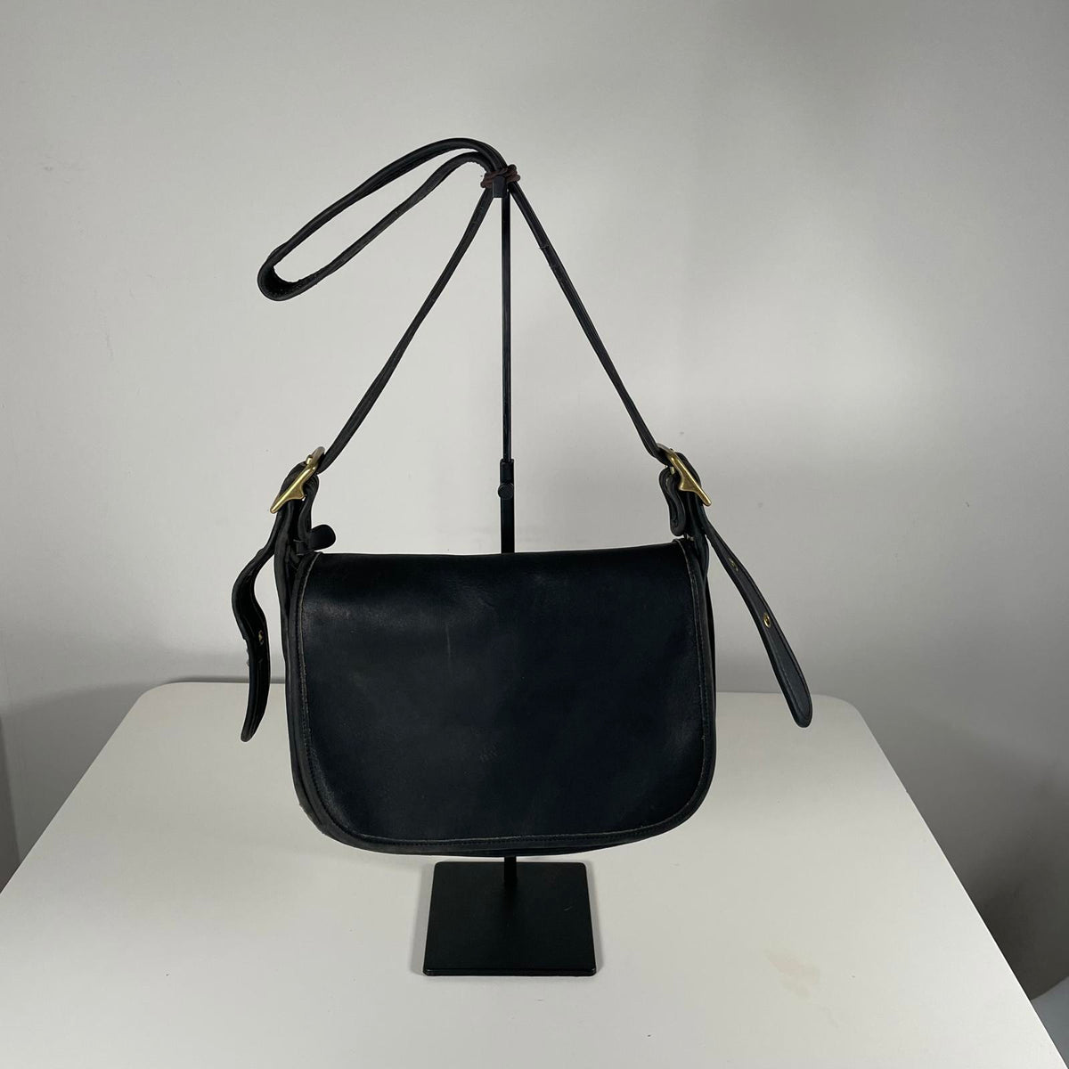 Coach Legacy Black Leather Crossbody Shoulderbag