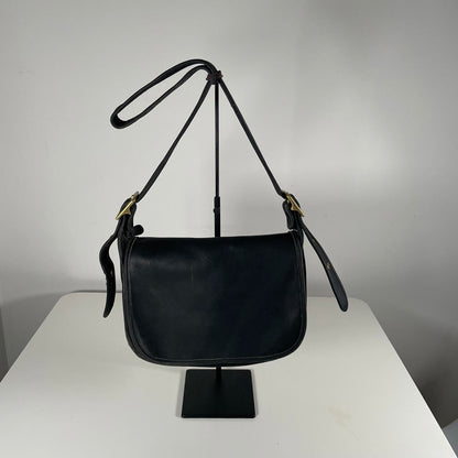 Coach Legacy Black Leather Crossbody Shoulderbag