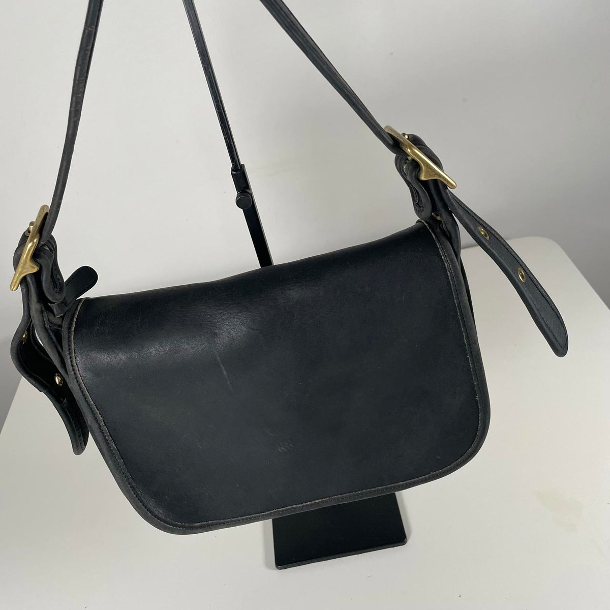 Coach Legacy Black Leather Crossbody Shoulderbag