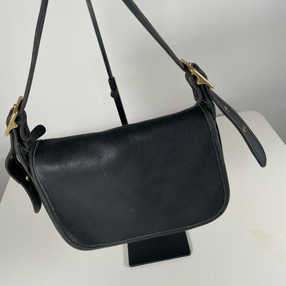 Coach Legacy Black Leather Crossbody Shoulderbag
