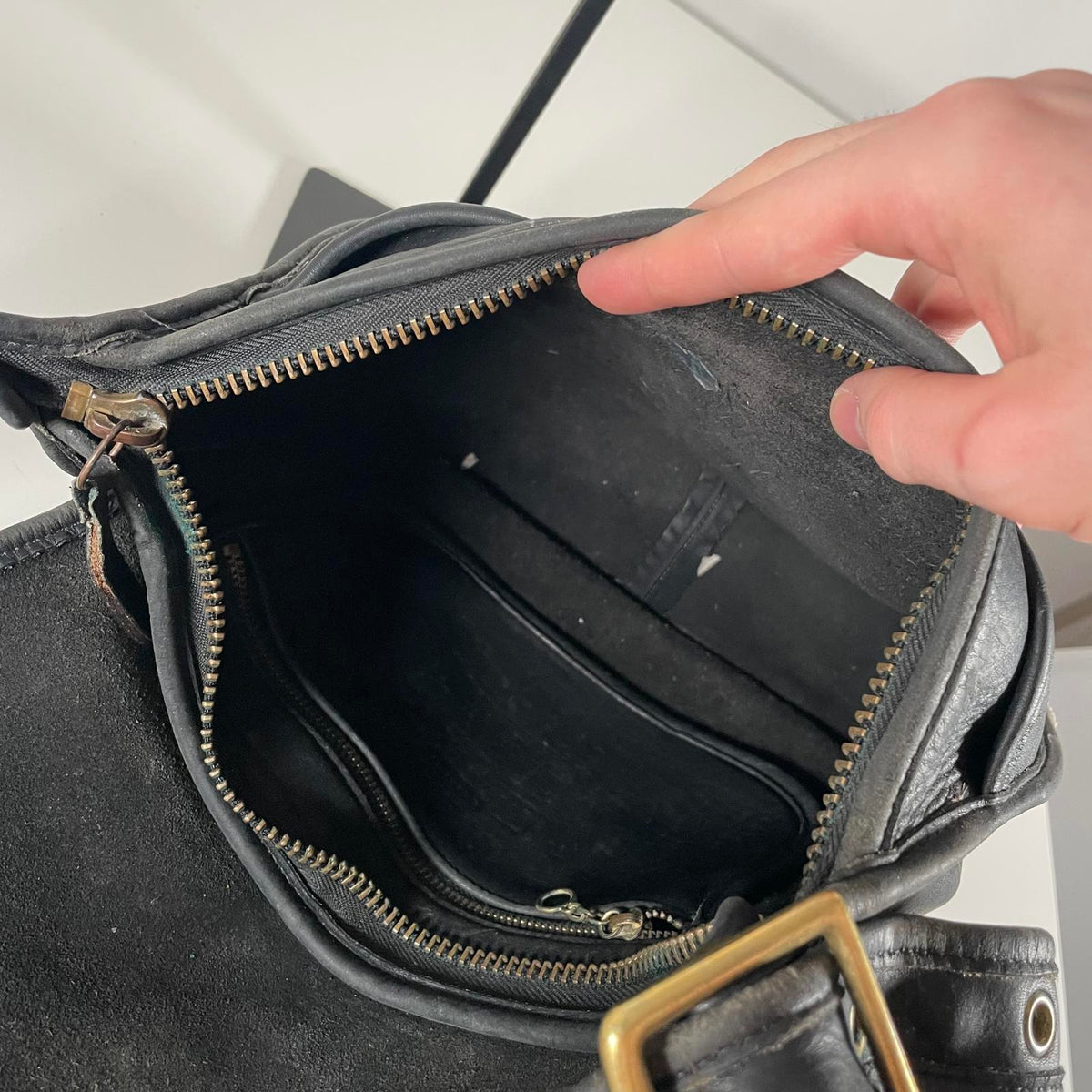Coach Legacy Black Leather Crossbody Shoulderbag
