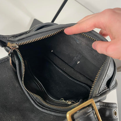 Coach Legacy Black Leather Crossbody Shoulderbag