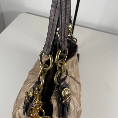 Coach Beige Hobo Slouch Shoulder Bag M1077-15757