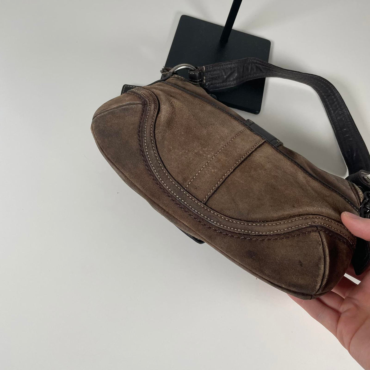 Coach Soho Brown Suede Shoulder Bag H0779-F10917