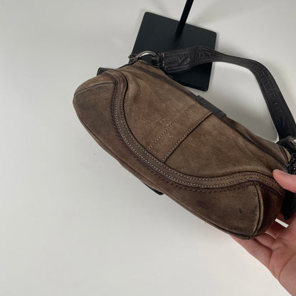Coach Soho Brown Suede Shoulder Bag H0779-F10917