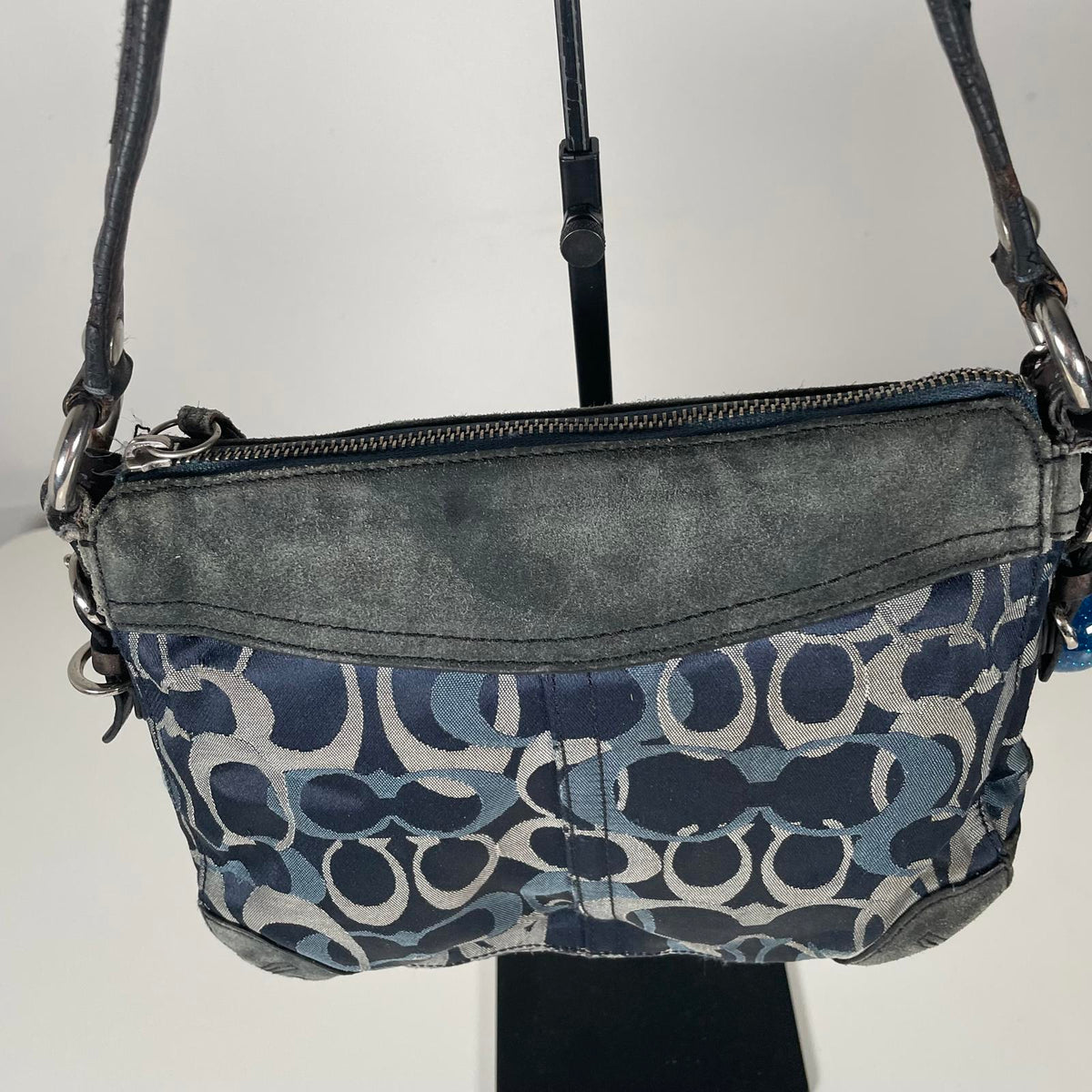 Coach Blue Chelsea Optic Signature Shoulder Bag E04U-7035