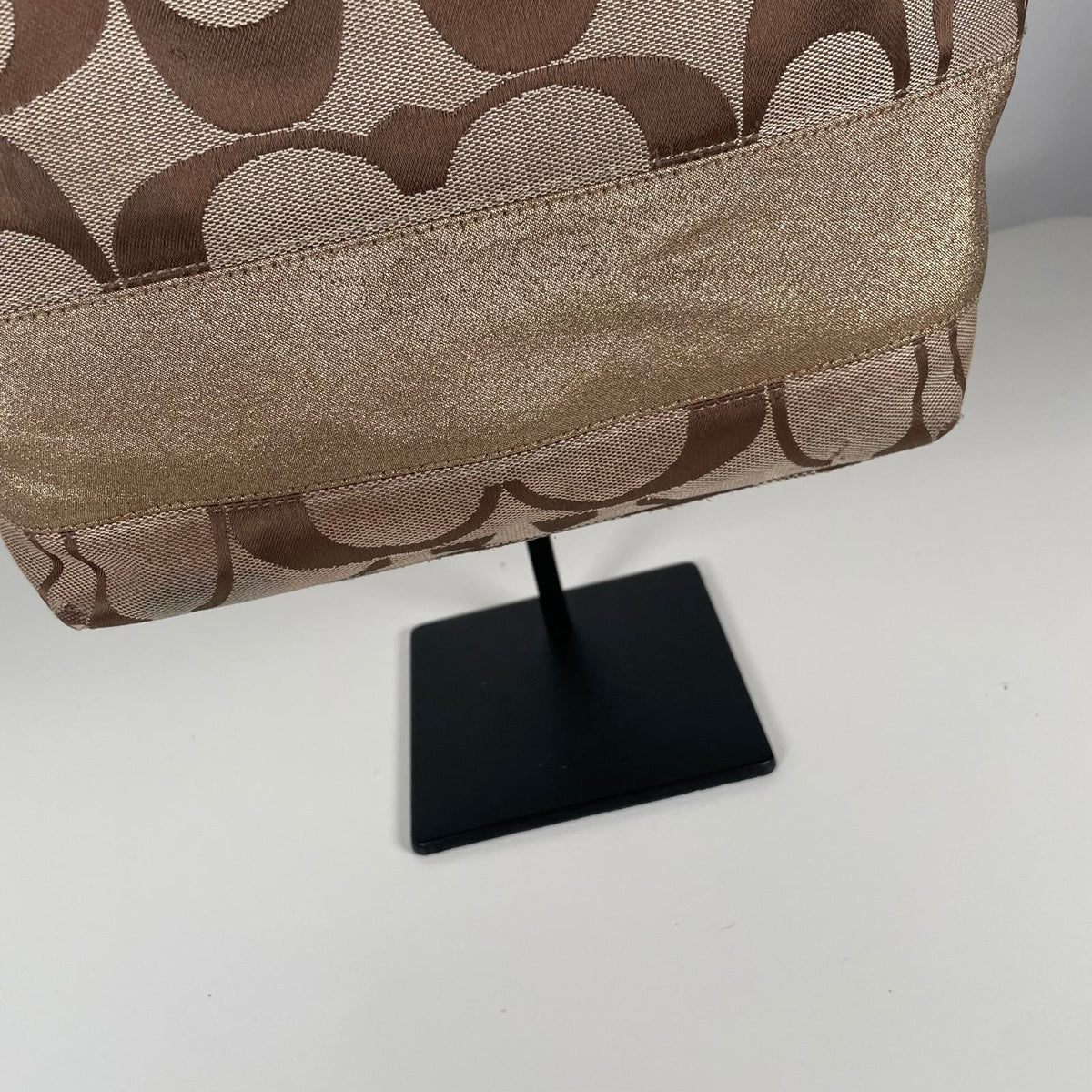 Coach Signature Sufflette Canvas Tote Shoulder Bag H1060-F15112