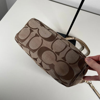 Coach Signature Sufflette Canvas Tote Shoulder Bag H1060-F15112