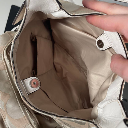 Coach Campbell Signature Monogram Shoulder Bag L1380-F24742
