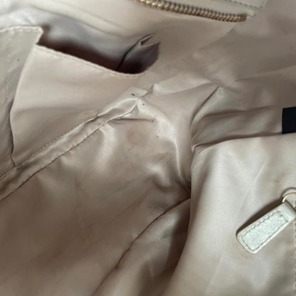 Coach White Leather Shoulder Bag C1163-F17721