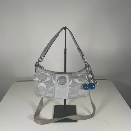 Coach Coach Blue Grey Mini Shoulder Bag E1260-F19435