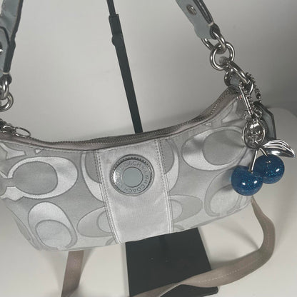 Coach Coach Blue Grey Mini Shoulder Bag E1260-F19435