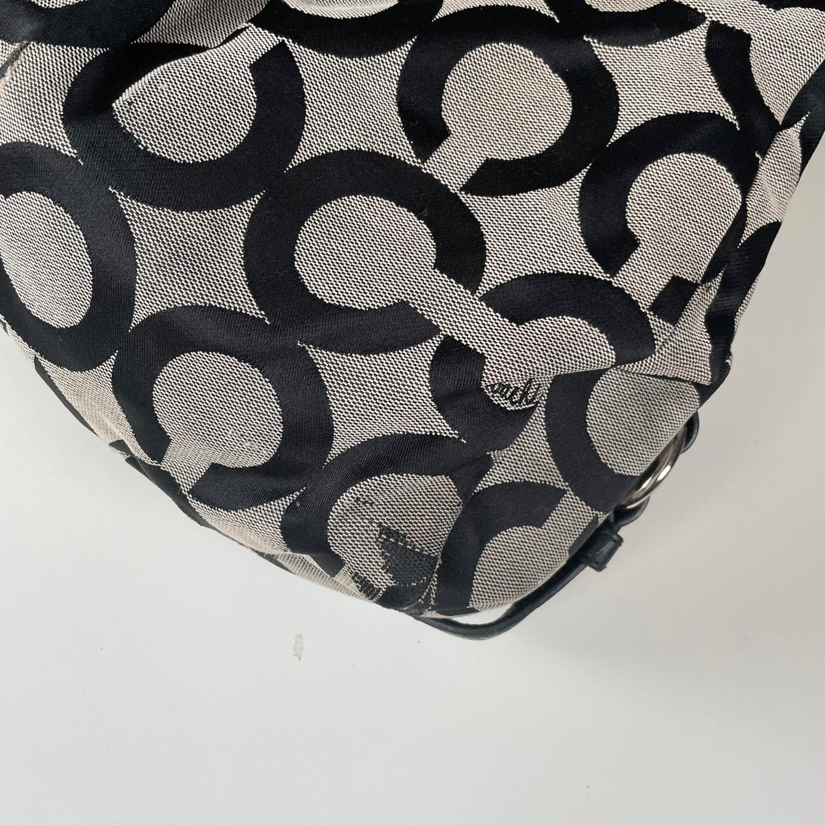 Coach Madison Maggie OP Art Jacquard Handbag H1381-21125M
