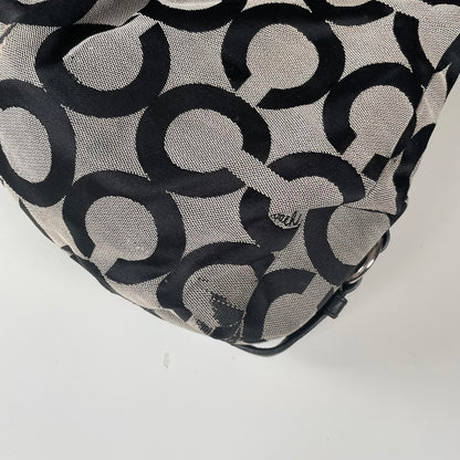 Coach Madison Maggie OP Art Jacquard Handbag H1381-21125M