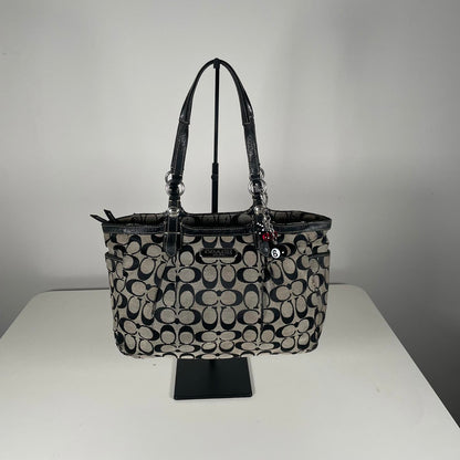 Coach East West Signature Grey Tote Bag H1076-F15146