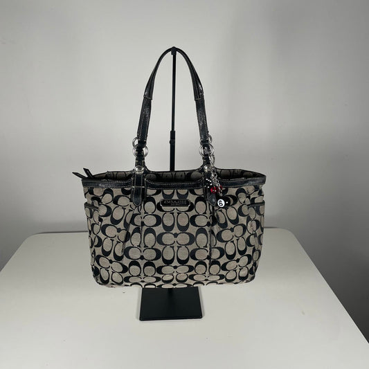Coach East West Signature Grey Tote Bag H1076-F15146