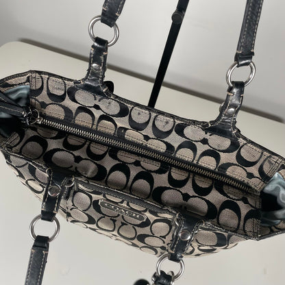 Coach East West Signature Grey Tote Bag H1076-F15146