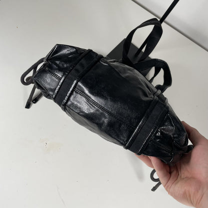 Coach Poppy Black Patent Leather Shoulder Bag K1271-F20047
