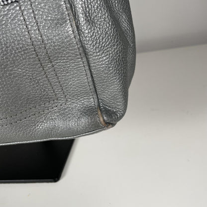 Coach Penelope Silver Pebbled Leather Shoulder Bag H1169-F16531