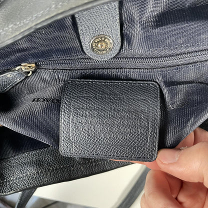 Coach Blue Leather Shoulder Bag Handbag Purse