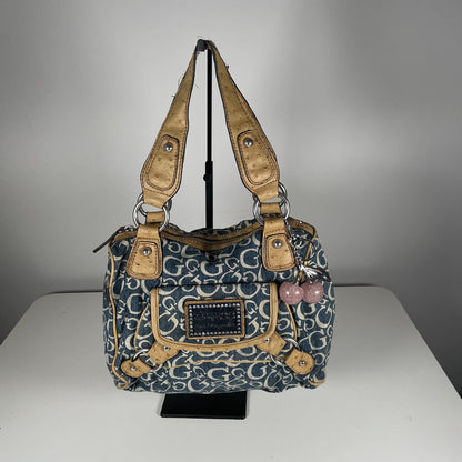 Guess Blue Denim Handbag Shoulder Bag