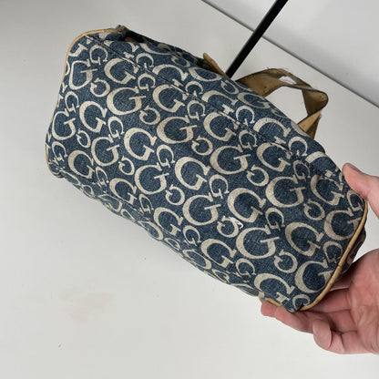 Guess Blue Denim Handbag Shoulder Bag