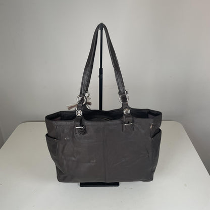 Coach Brown Leather Shoulder Bag F1059-F15457