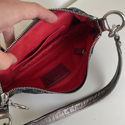 Coach Poppy Graffiti Black Shoulder Bag G1020-16051