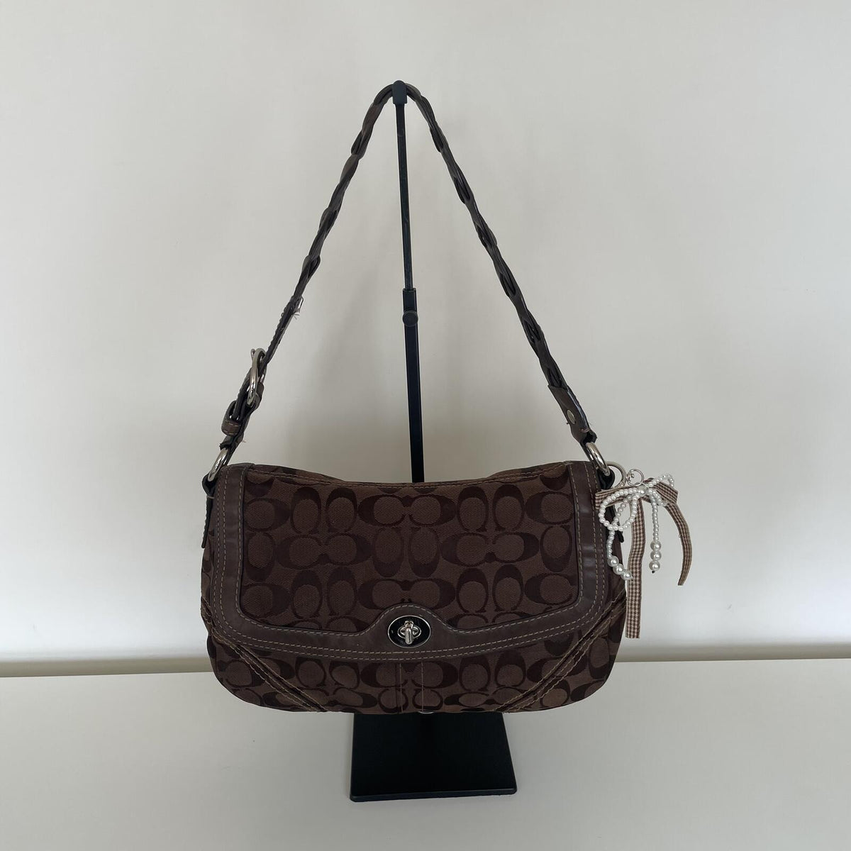 Coach Brown Turnlock Soho Shoulder Bag H0769-11014