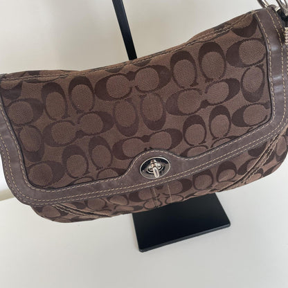 Coach Brown Turnlock Soho Shoulder Bag H0769-11014